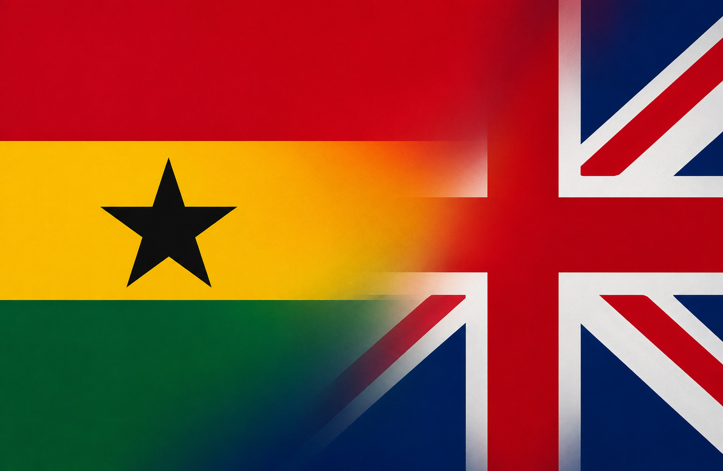 Fusion Flag™ Ghana × UK
