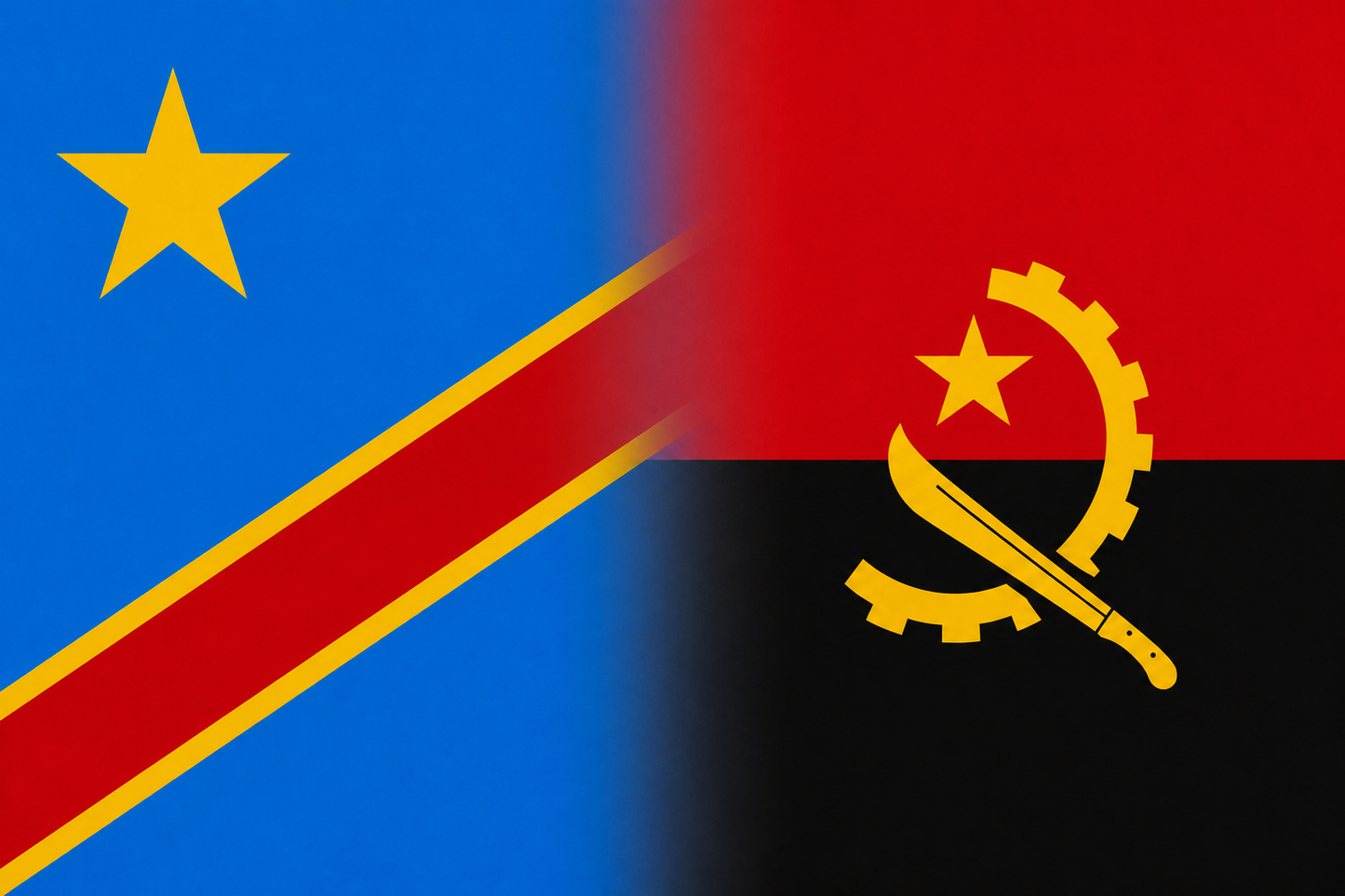 Fusion Flag™ DR Congo × Angola