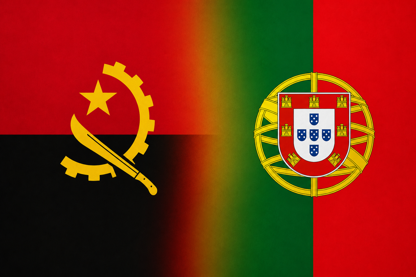 Fusion Flag™ Angola × Portugal