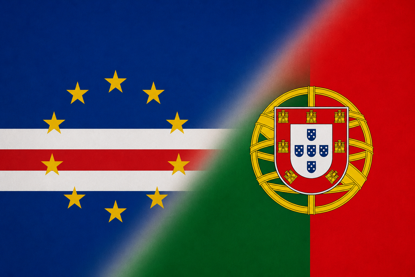 Fusion Flag™ Cape Verde × Portugal