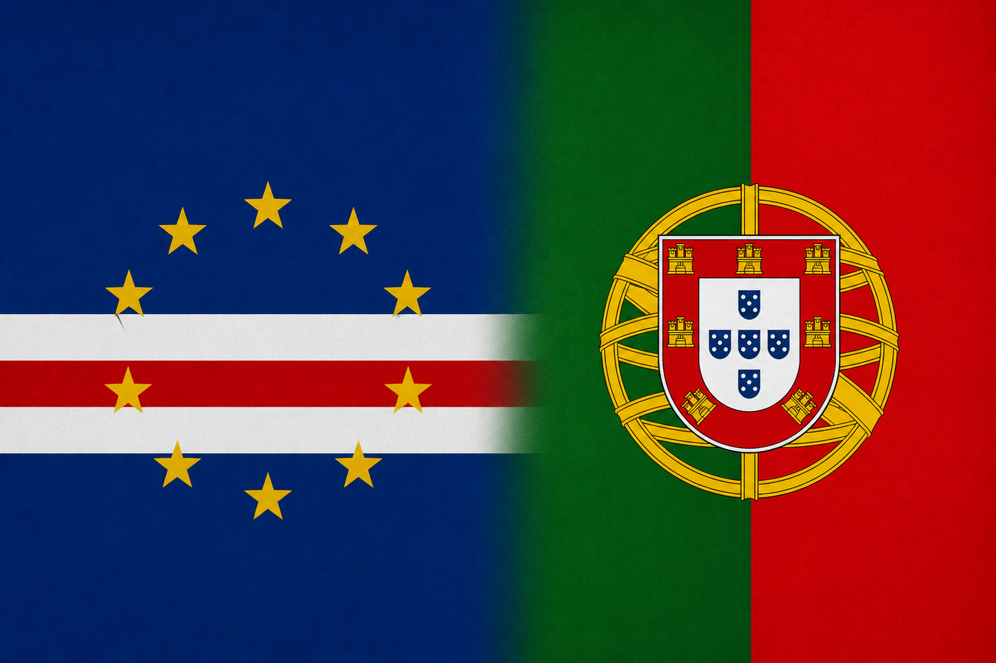 Fusion Flag™ Cape Verde × Portugal