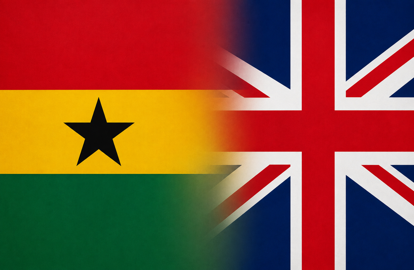 Fusion Flag™ Ghana × UK